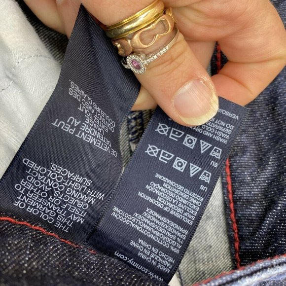 Tommy Hilfiger Hope Flare Wide Leg Jeans Size 2A - Picture 4 of 6